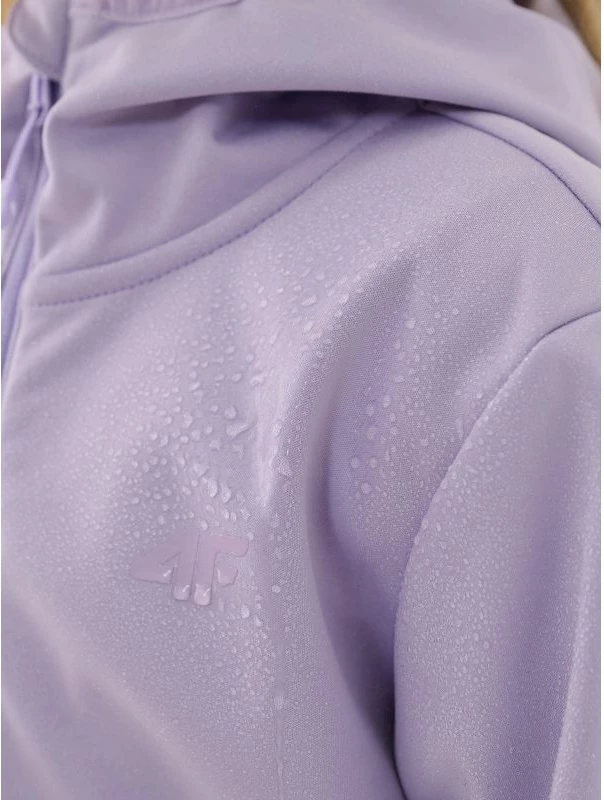 Jakne softshell për femra të vogla 4F, e kaltër [Madhësia: 164]