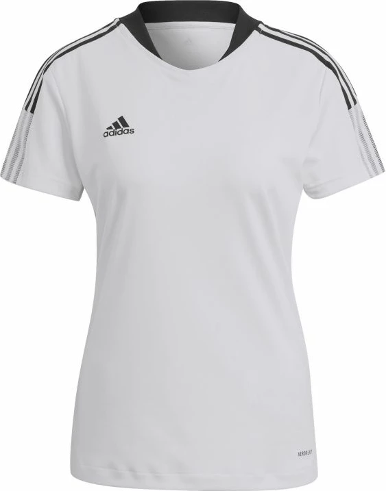 Maicë adidas për femra, e bardhë