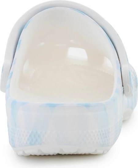 Këpucë Crocs për femra, të bardha e kaltër
