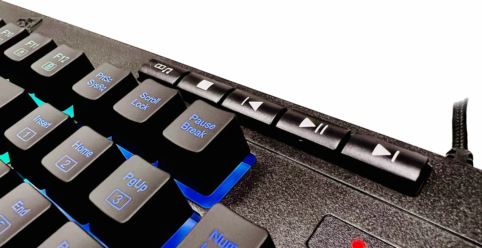 Tastierë gaming Redragon Shiva K512, me kabllo USB, RGB, full-size, membrane, 6 tasta makro, me mbështetëse dore, layout SLO/CRO, e zezë