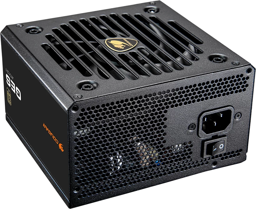 Furnizues rryme (PSU), COUGAR, GES 850, 850W, 80 Plus Gold, PCIe 5.0 12VHPWR, modular, me kabllo fikse, e zezë