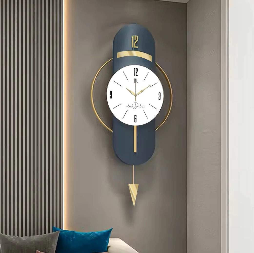 Orë muri dekorative Wallity, ngjyrë blu e errët, Vlnt101