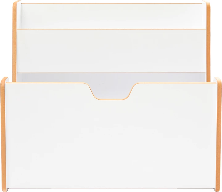 Raft për organizim, ngjyrë e bardhë, MDF, 57x34x55 cm