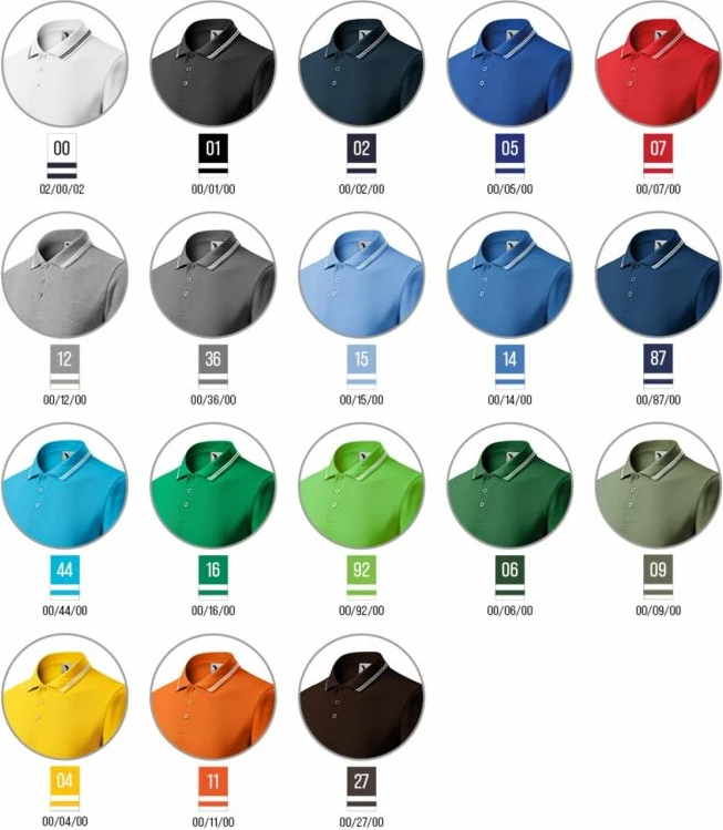 Polo maicë Malfini për meshkuj, ngjyrë kafe