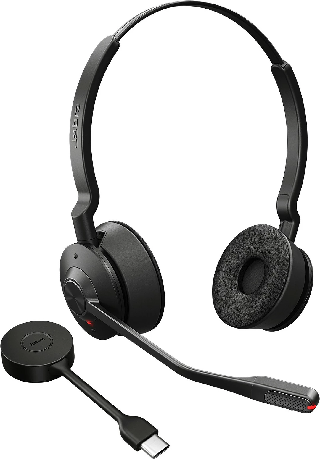 Kufje Jabra Engage 55 SE, USB-C UC Stereo, Wireless, e zezë