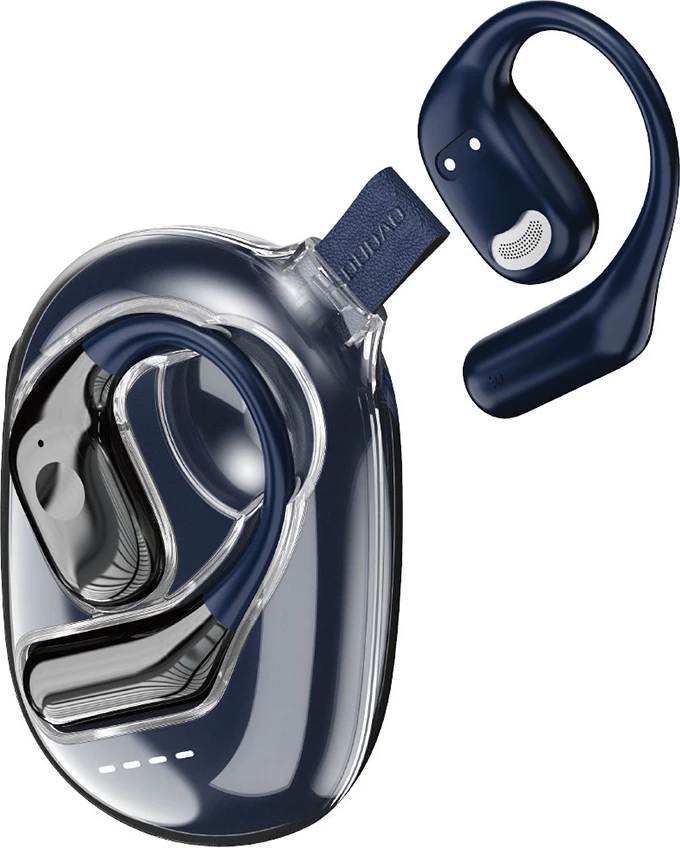 Kufje Bluetooth Dudao U17Max OWS, pa tela, USB-C, e zezë
