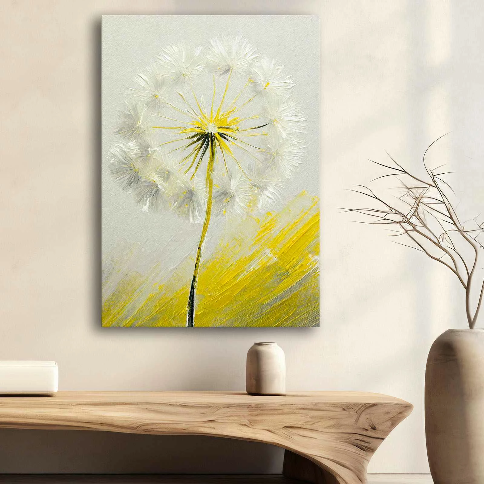 Pikturë dekorative në kanavacë, shumëngjyrëshe, Wallity, 70x100cm, 70100Wabisabi-022