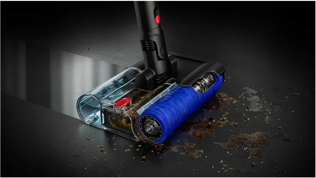 Mop elektrik Dyson PencilWash 637239-01, pa kabllo, rezervuar 0.3L, i zi