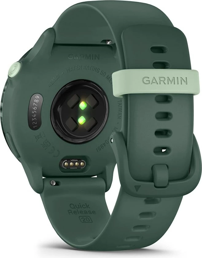 Orë sportive Garmin vívoactive 6, 42 mm, AMOLED, GPS, e gjelbër