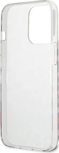 Mbështjellës Guess GUHCP13LHSLEOP për iPhone 13/13 Pro 6.1", hardcase, rozë Leopard