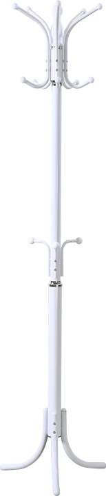 Varëse palltosh Mendora, metalike, ngjyrë e bardhë, 40x40x180cm