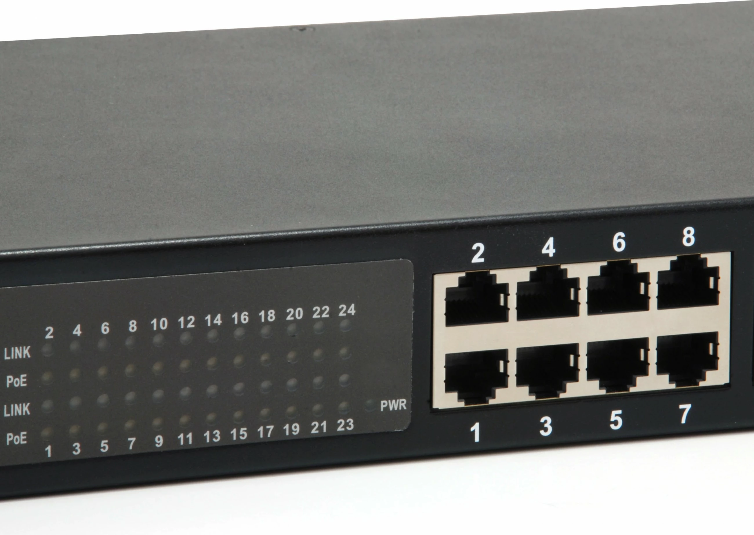 Switch LevelOne 24-Port Gigabit PoE, 630W, Rack mounting