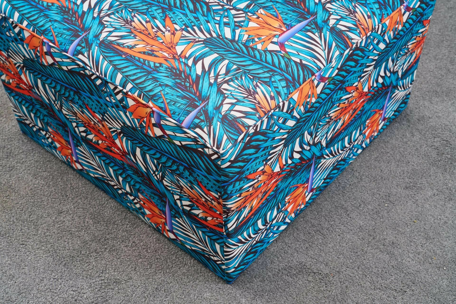 Puf Atelier del Sofa, ngjyrë kaltër, Kozan