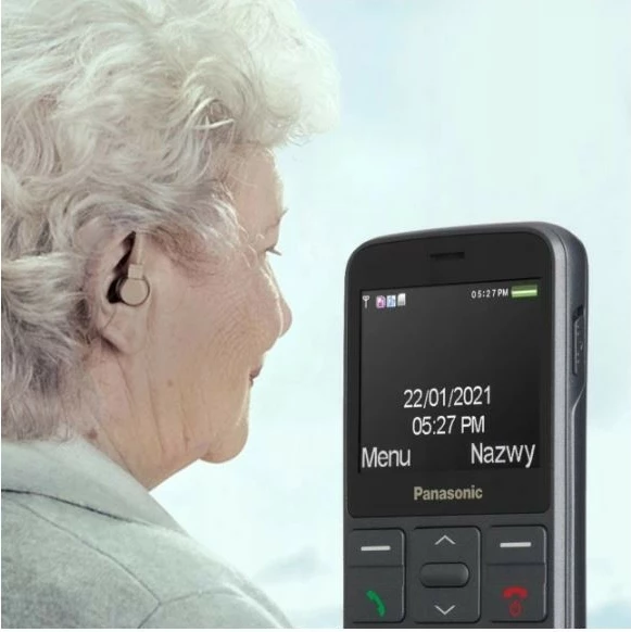 Celular Panasonic KX-TU160, 2.4", Bluetooth, Gri