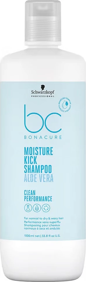 Shampon për femra Schwarzkopf Professional Bonacure Moisture Kick 1000ml