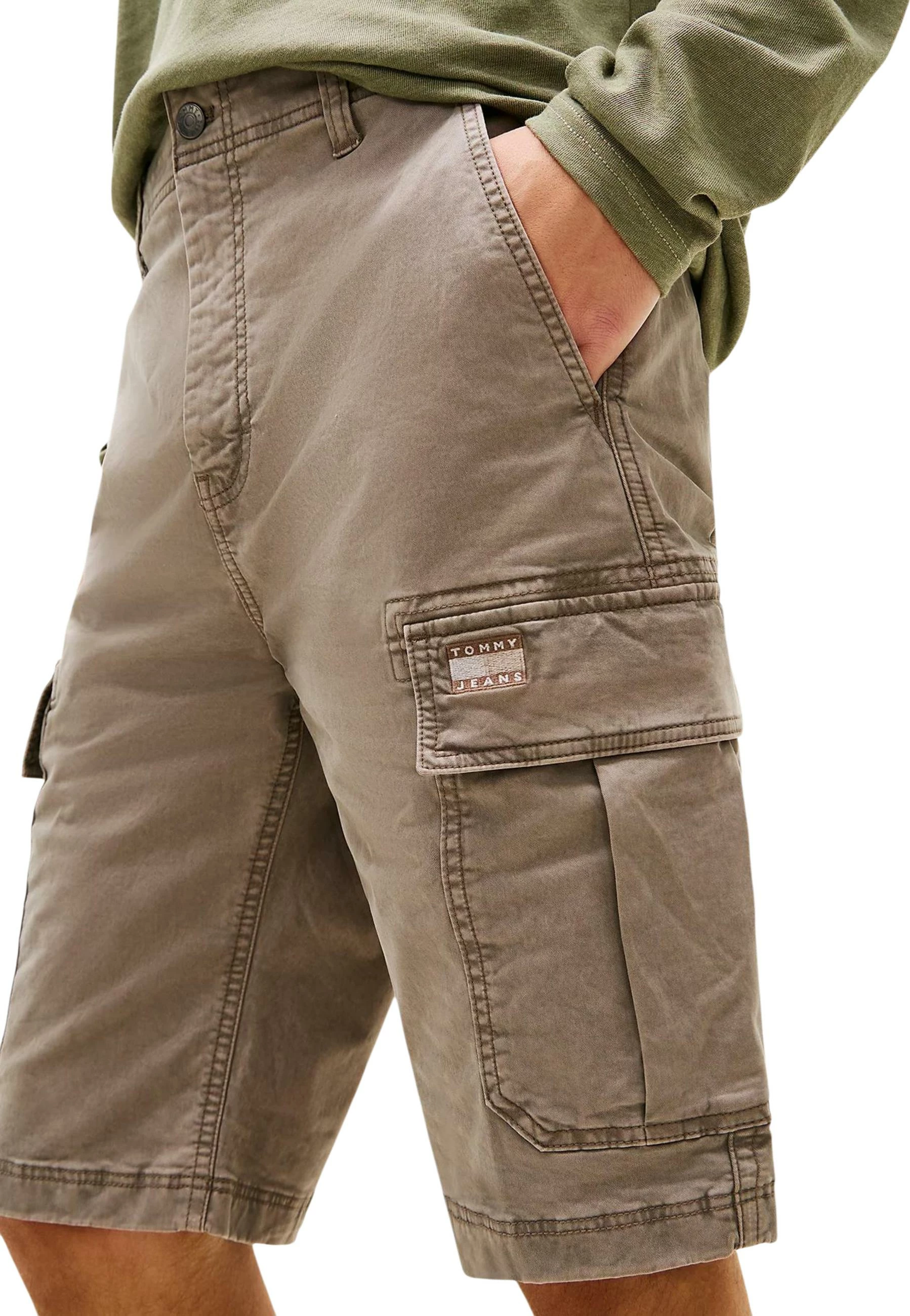 Shorce për meshkuj Tommy Hilfiger Jeans DM0DM22831, taupe [Madhësia: W38]