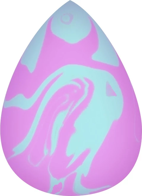 Sfungjer për grim KillyS Marble 3D, 1 copë marmore