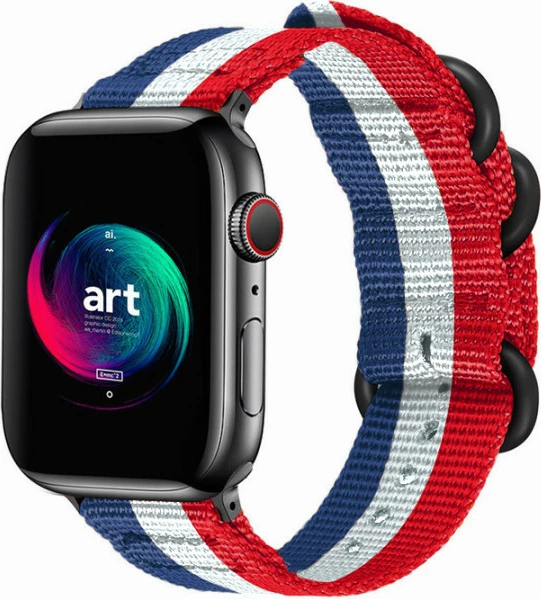 Rrip per ore Bandora NL1103 42/49mm (Kuqe/Zezë, 42/49mm)