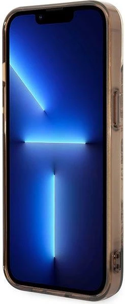 Mbështjellës Guess GUHCP14MHGPLHC për iPhone 14 Plus 6.7", Porcelain Collection, bezhë