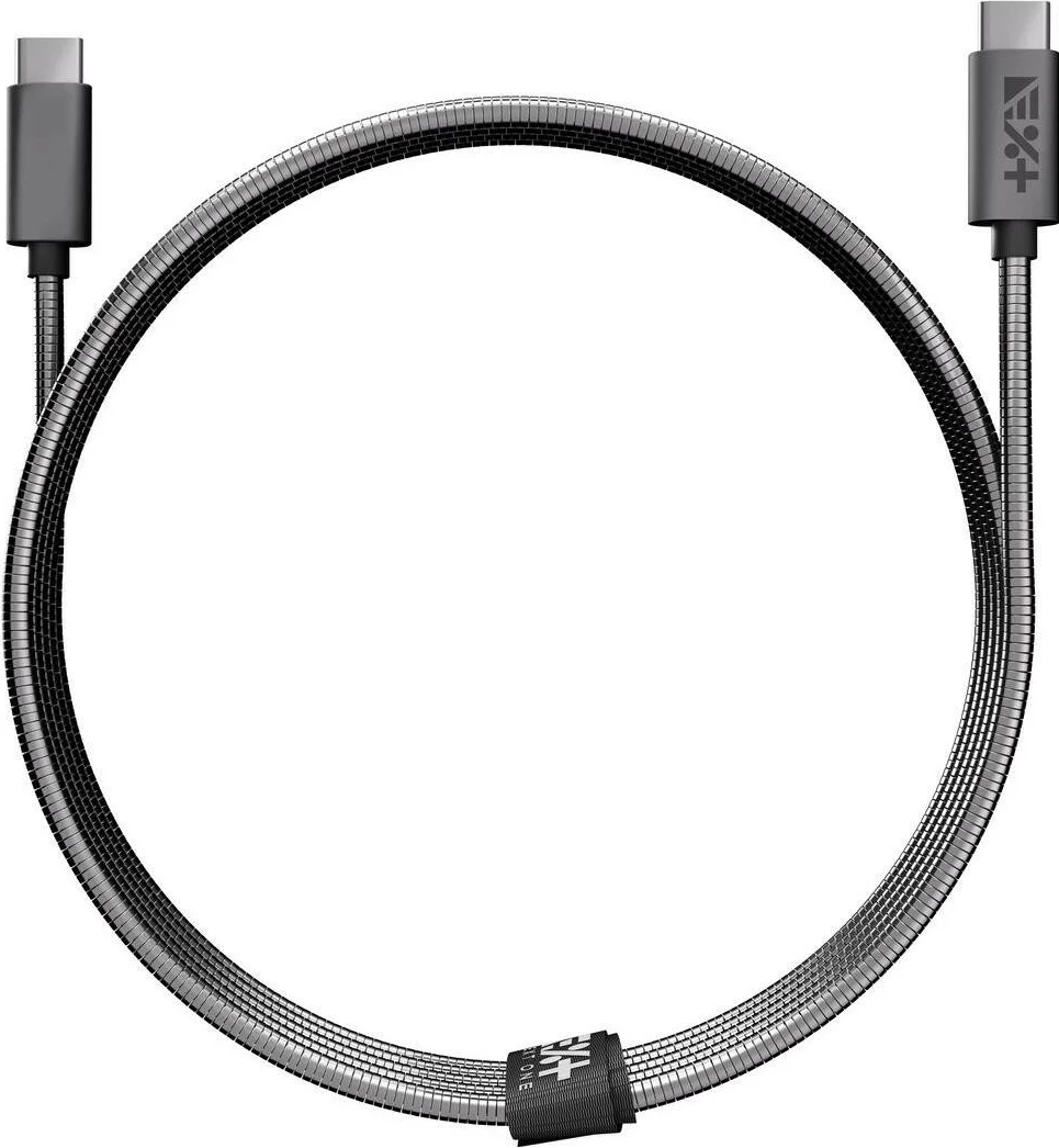 Kabëll NEXT ONE USB-C / USB-C 1.2 m, ngjyrë gri