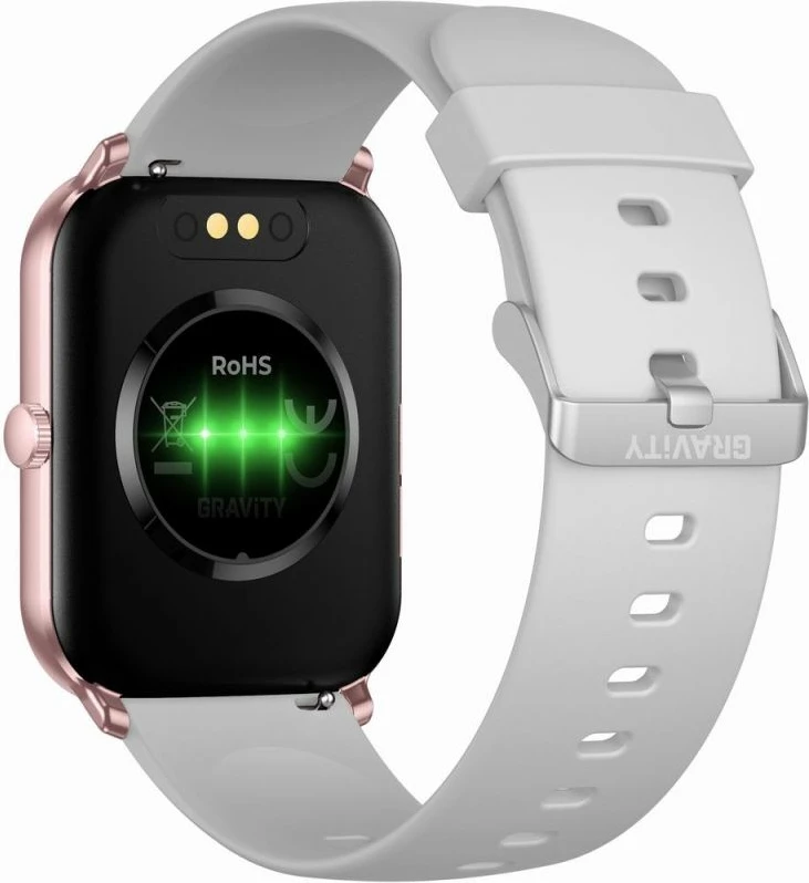 Smartwatch Gravity GT36-2, rozë gold/gri