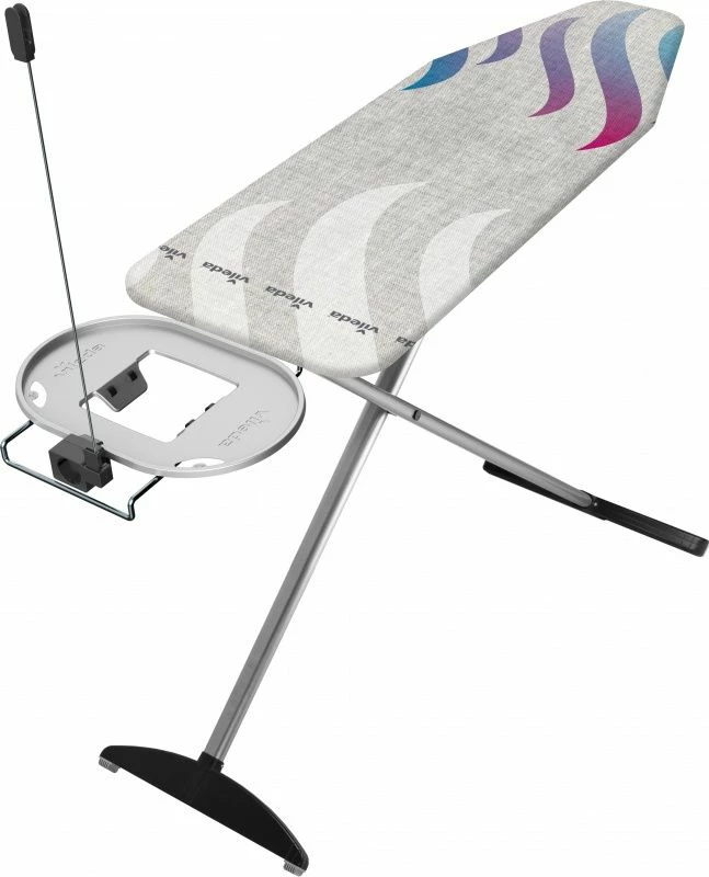 Dërrasë hekurosjeje Vileda Premium Total Reflect Plus 159392 130x44 cm, e hirtë