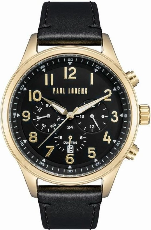 Orë dore për meshkuj Paul Lorens, e zezë