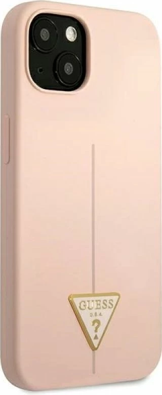 Kapak telefoni Guess GUHCP13MSLTGP për iPhone 13, rozë [Ngjyra: Rozë]