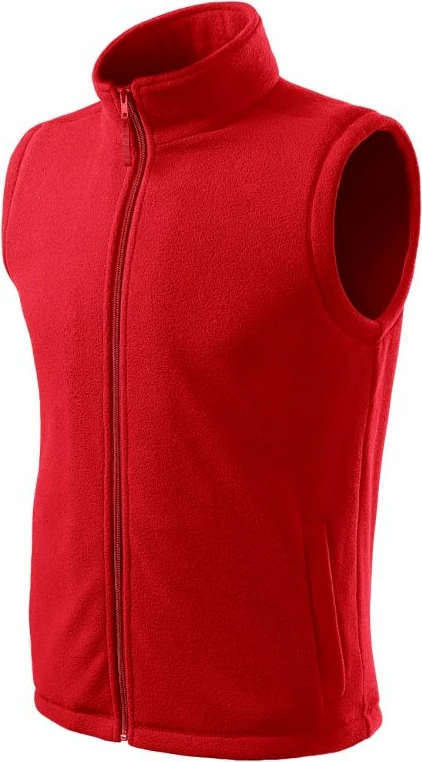 Jelek fleece Malfini për meshkuj dhe femra, i kuq