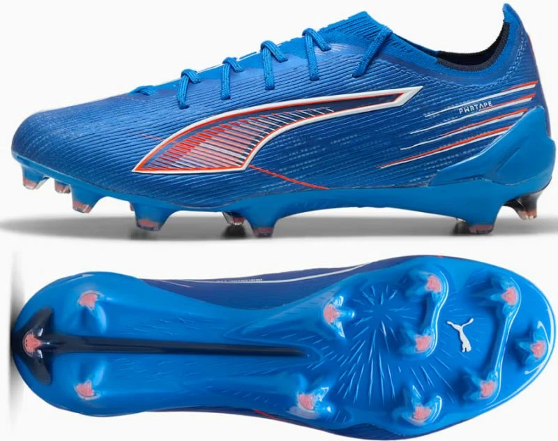 Atlete futbolli për meshkuj Puma, të kaltërta