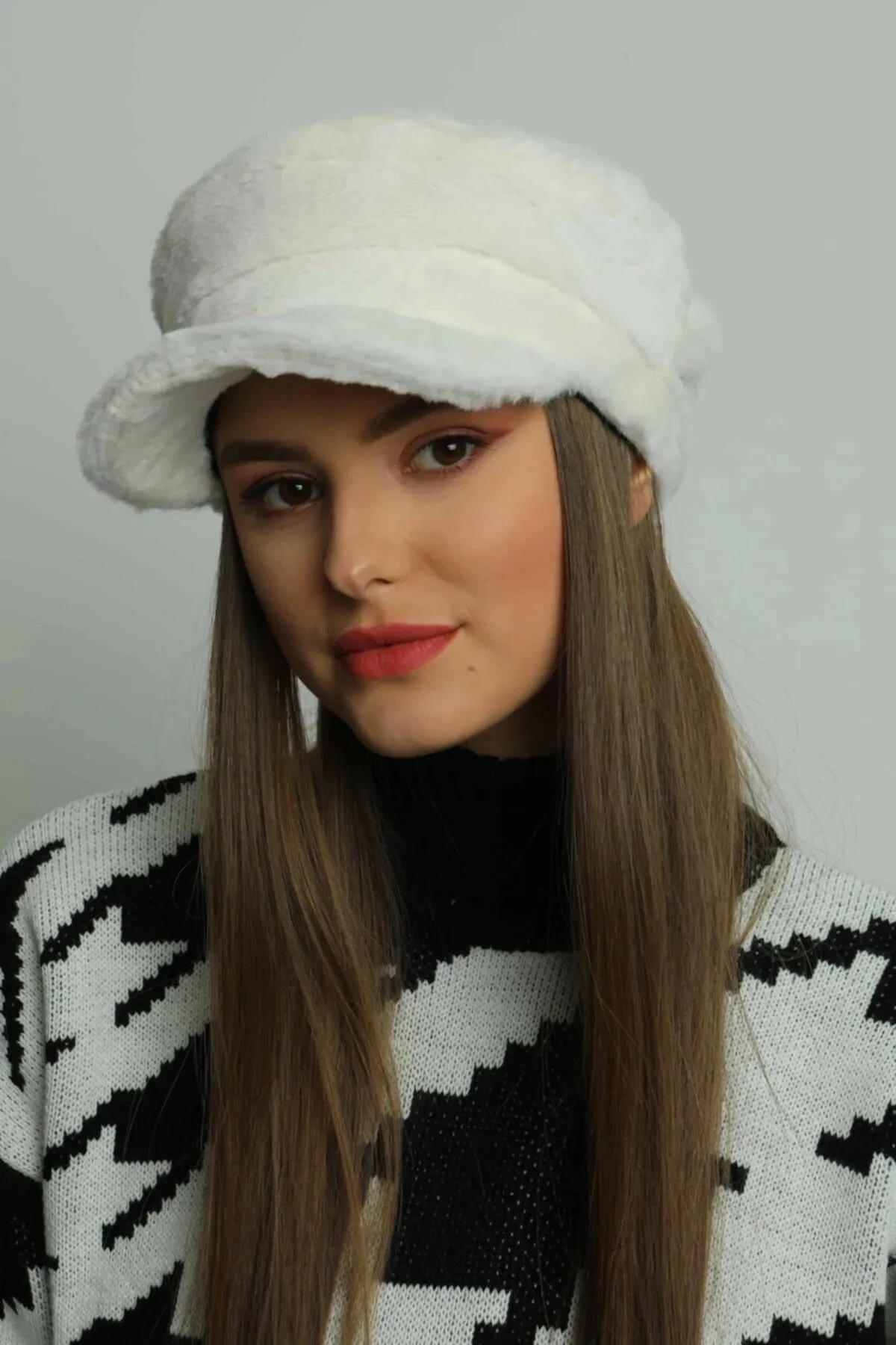 Kapelë për gra Jumeon, Spk1128, ngjyrë ecru