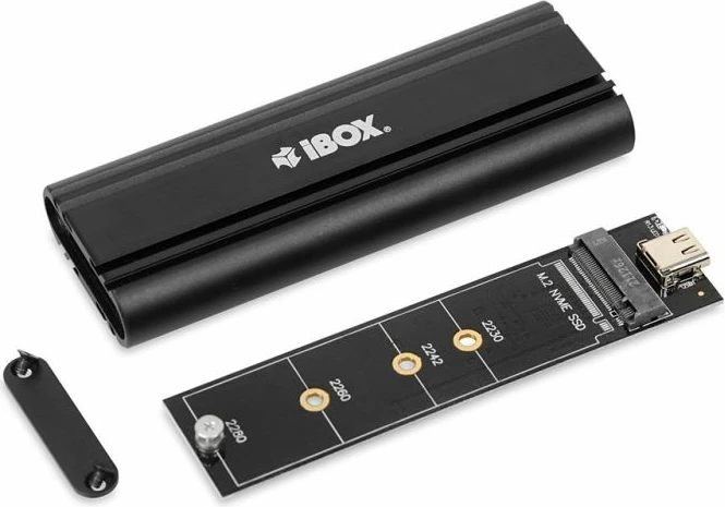 Kuti SSD NVMe iBox HD-07, e zezë