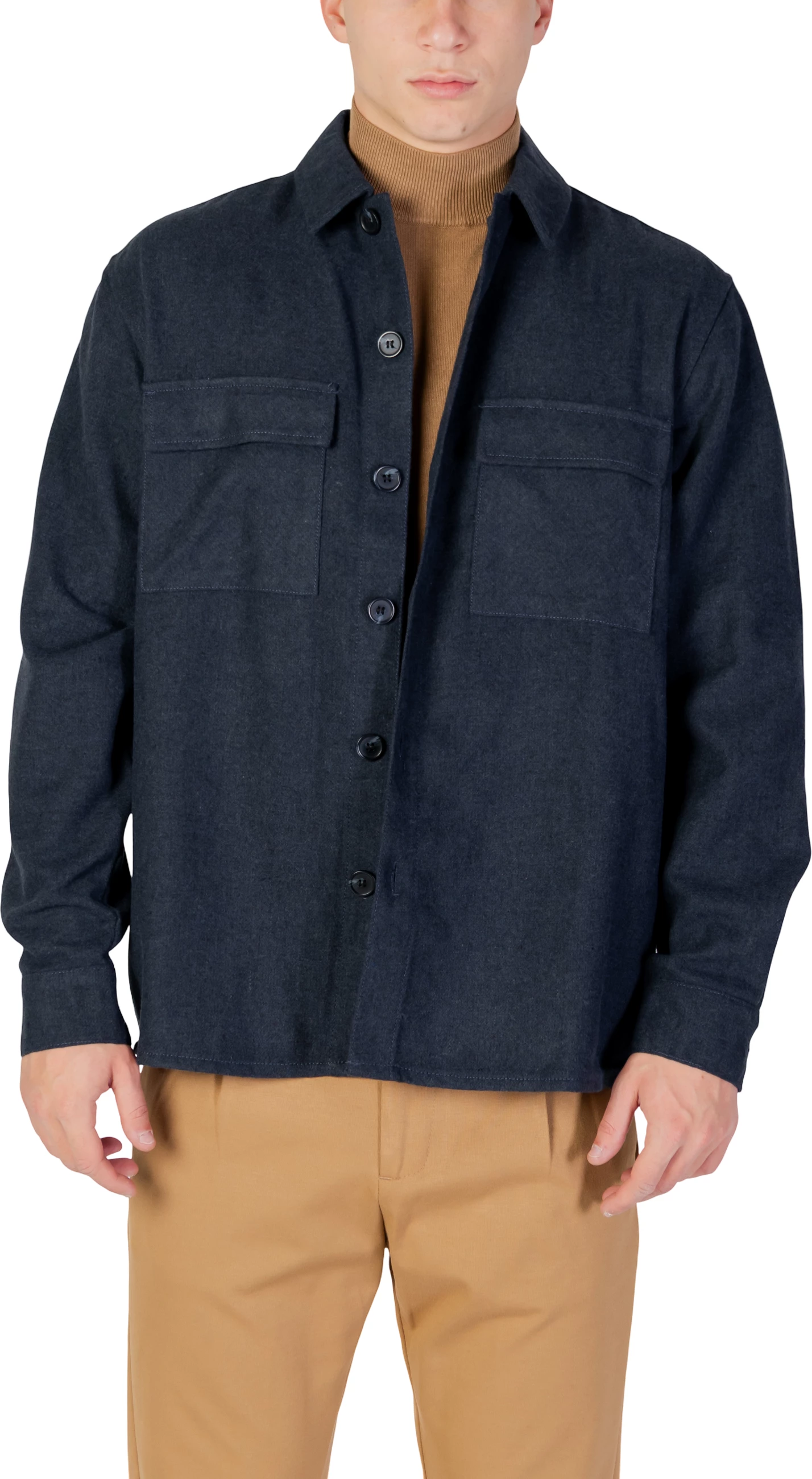 Jakne-këmishë overshirt për meshkuj Only & Sons ONSPAUL RLX 22034929, e kaltër