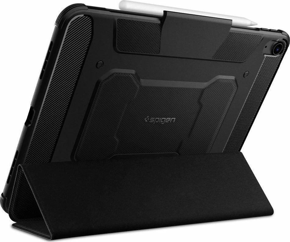 Mbështjellës për tablet Spigen Rugged Armor Pro për iPad Air 10.9\" (2020), i zi