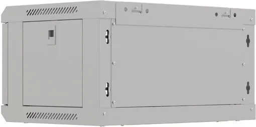 Kabinet rack LANBERG 19" 4U 540x350 mm, derë xhami, gri