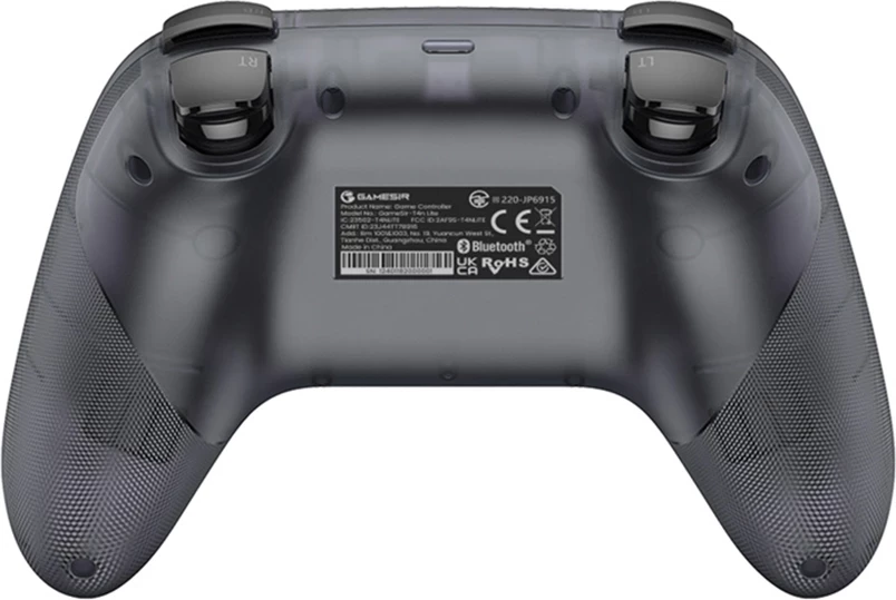 Kontroller wireless GameSir T4n Lite Nova, 1200 mAh, USB-C/Bluetooth/2.4 GHz, gri, set 1 copë