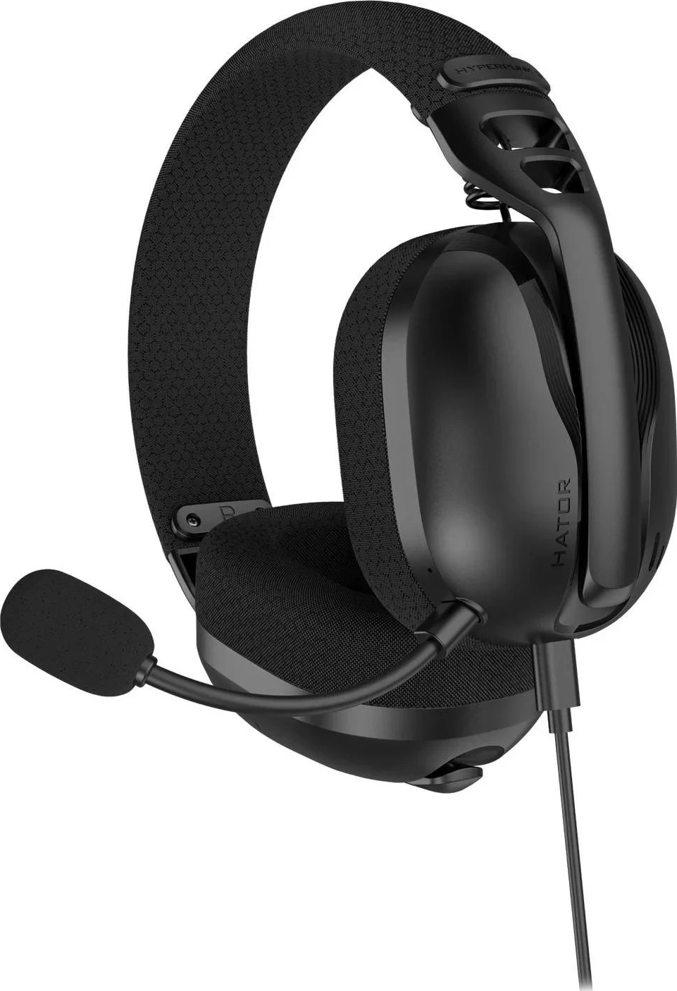 Kufje Hator Hyperpunk 3 USB, Bluetooth, me mikrofon, të zeza
