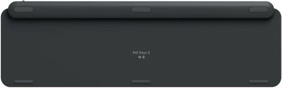Tastierë pa tela Logitech MX Keys S, layout slloven (SLO), ndriçim inteligjent, Bluetooth/Logi Bolt, Graphite, set me receiver Logi Bolt + kabllo USB-C