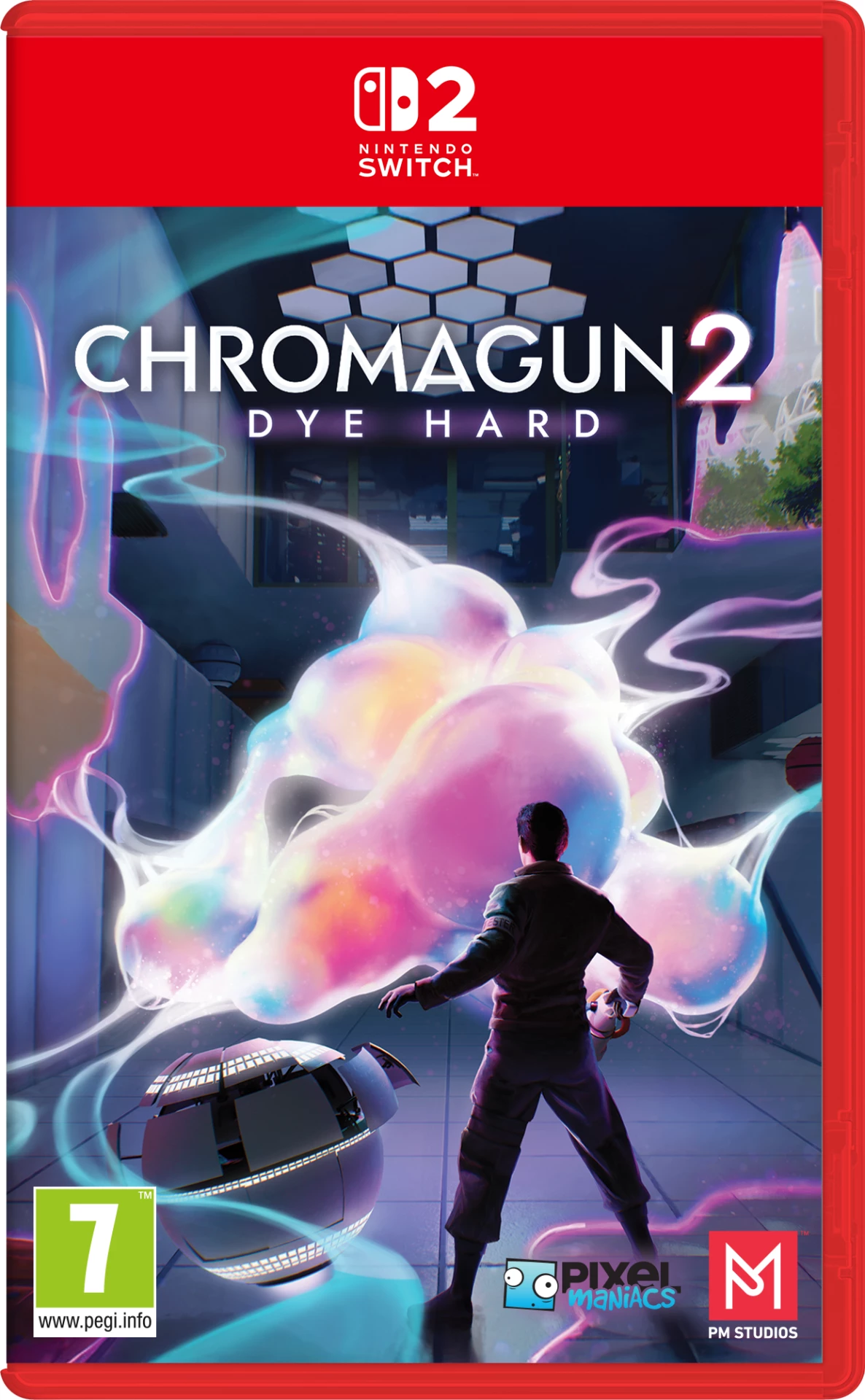 Lojë për Nintendo Switch 2 PM Studios ChromaGun 2: Dye Hard, PEGI 7, edicion fizik me manual dhe kod për soundtrack
