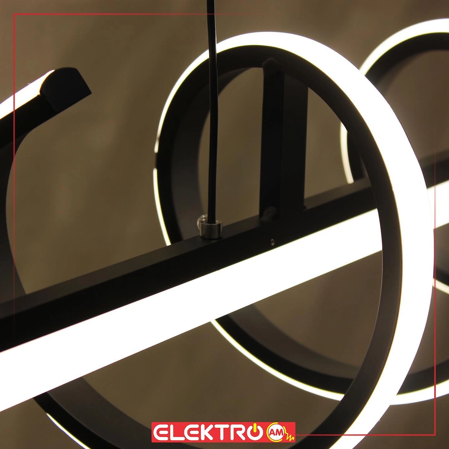 Abazhur LED linear 8131 BK