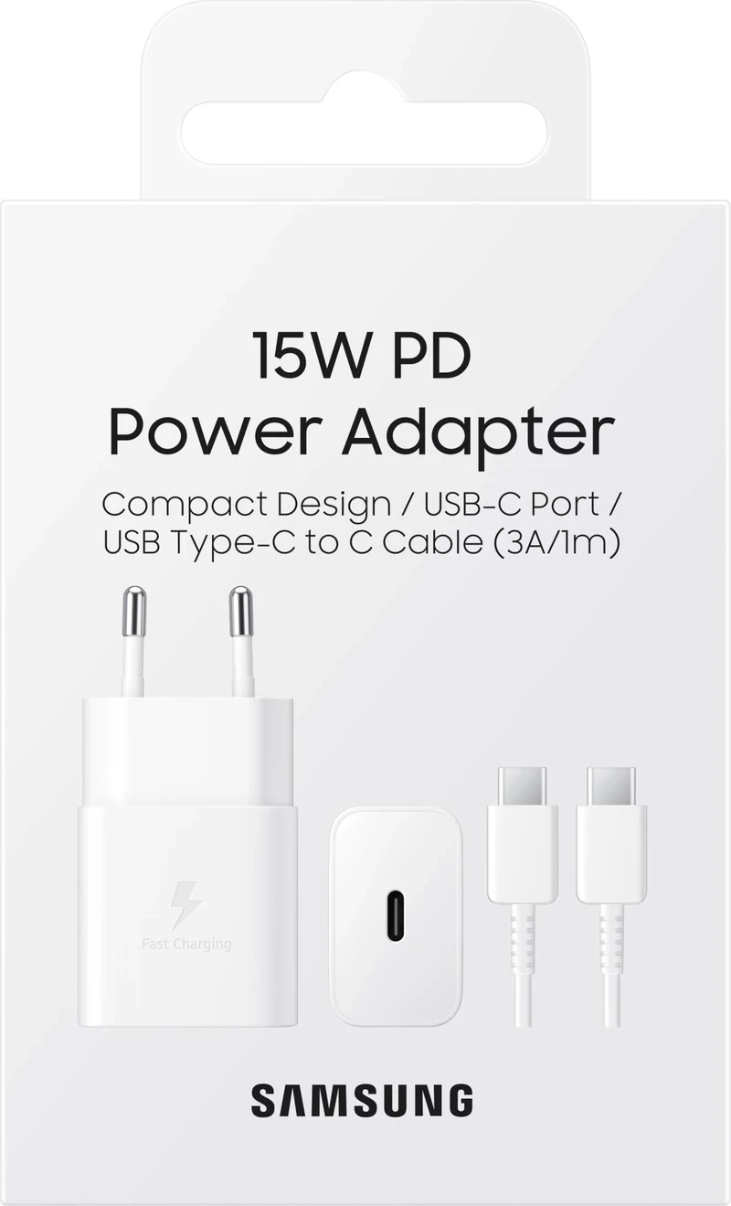 Karikuesi Samsung, 15W EP-T1510, i bardhë
