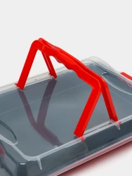 Tepsi me kapak të plastikës Lamart LT3102, e kuqe