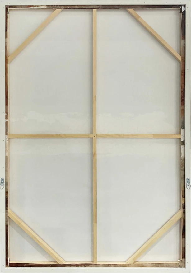 Pikturë dekorative MIRRHA me kornizë, kanavacë, ngjyrë kafe, 82.6x4.3x122.6cm