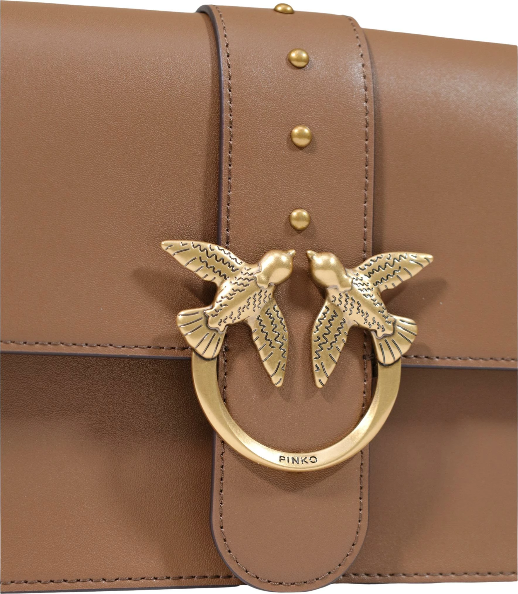 Çantë crossbody Pinko Love One Classic ST. CL Vitell 105857 A0F1 për femra, ngjyrë lëkure