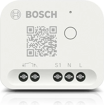 Relé Smart Home Bosch, 230V, 2.4GHz, IP20, e bardhë