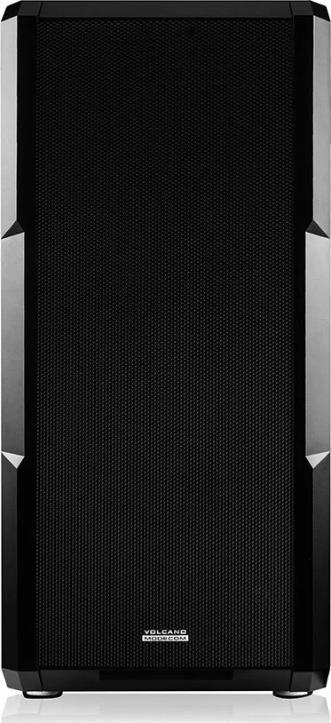 Kasë Modecom Volcano Amirani AT-AMIRANI-PD-10-000000-0002 Midi Tower ATX, 2x USB 3.0, USB-C, pa furnizim, e zezë