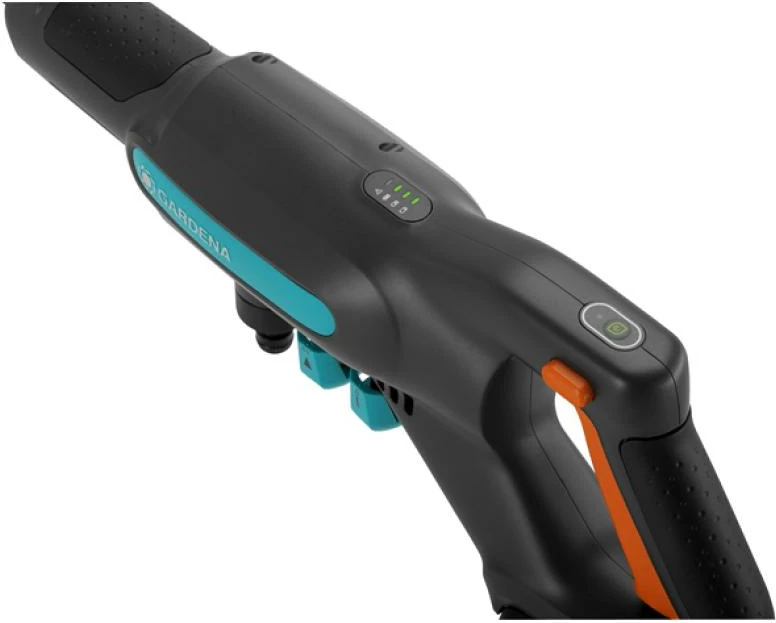 Pastrues me presion Gardena AquaClean 24/18V Solo 14800-55, 24 bar, pa bateri/karikues, zorrë thithëse 5 m + gryka 0°/15°/40°