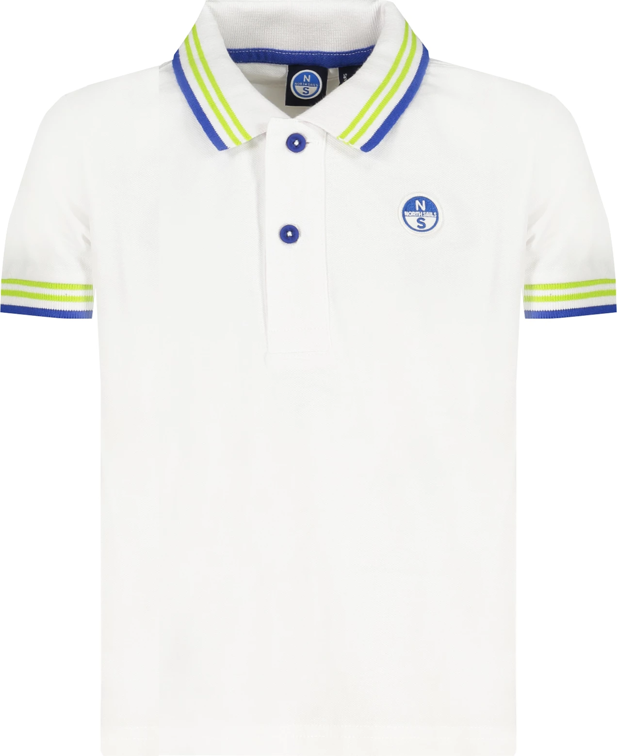 Maicë polo për djem NORTH SAILS, të bardhë