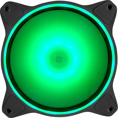 Ventilator PC Chieftec ZF-1225RGB 120mm ARGB 4-pin PWM, zi/bardhë