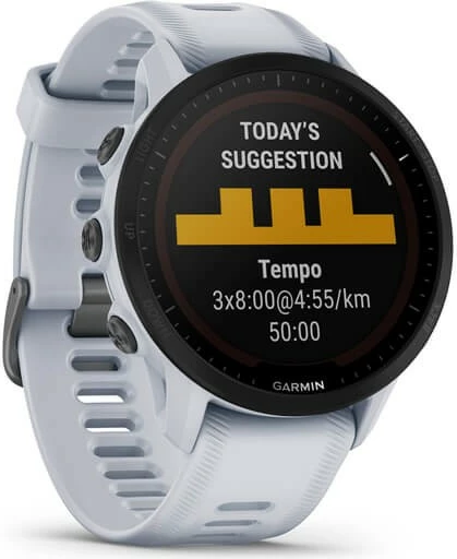 Smartwatch Garmin Forerunner 955, 32GB, GPS, Whitestone